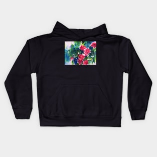 Rose Explosion Kids Hoodie